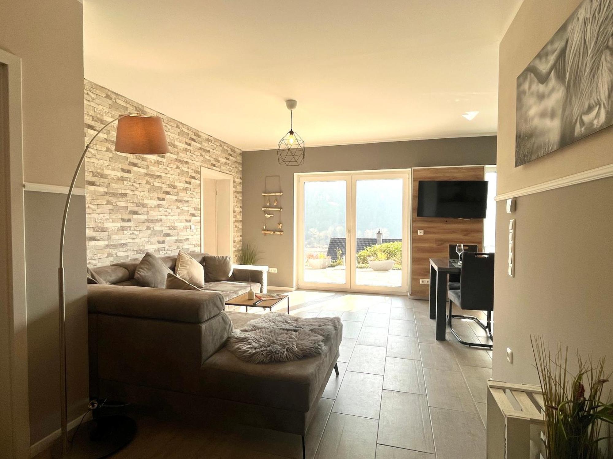 Ferienwohnung Sonnenterrasse, 1-4 Personen, 2 Schlafzimmer, Grosse Terrasse Müden Eksteriør billede