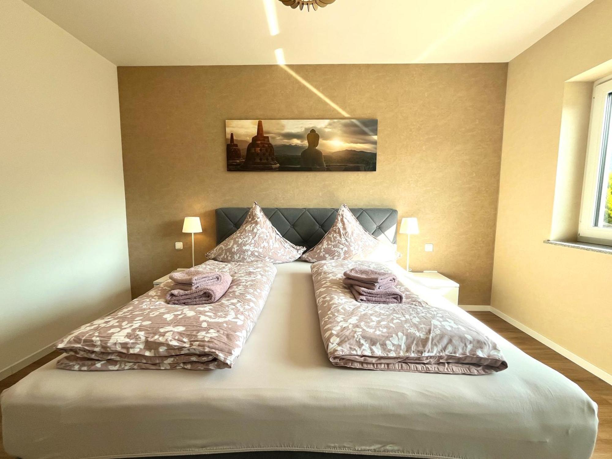 Ferienwohnung Sonnenterrasse, 1-4 Personen, 2 Schlafzimmer, Grosse Terrasse Müden Eksteriør billede